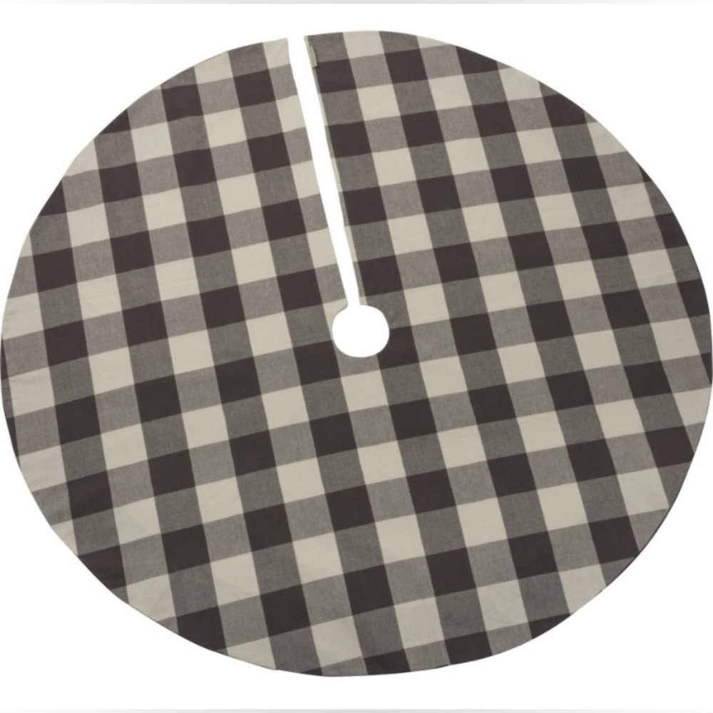 Primitives by Kathy buffalo check plaid tree skirt